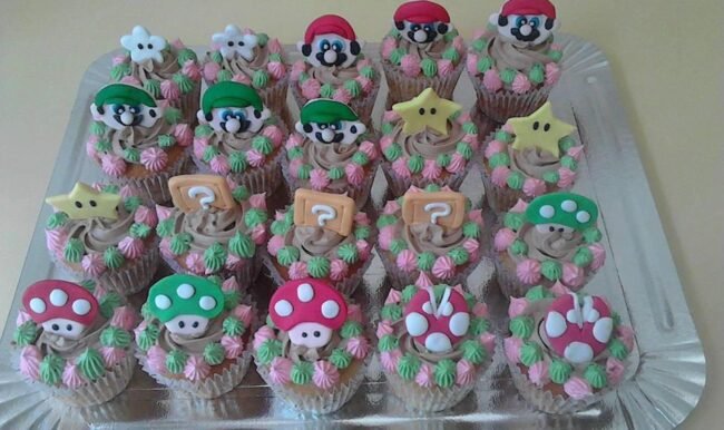 cupcakes mario bross