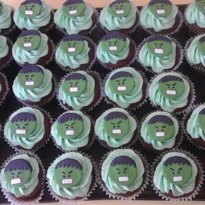 cupcakes increible hulk